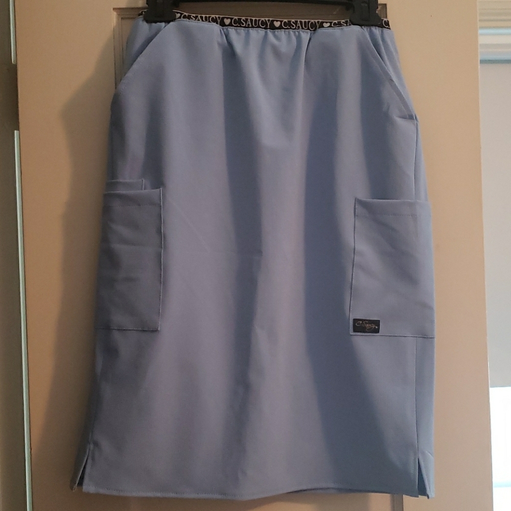 C.saucy scrub skirt
